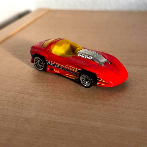 Vintage 90s Hot Wheels Silhouette II Red Super Launcher Diecast Car 1/64 1993 - Picture 3 of 7